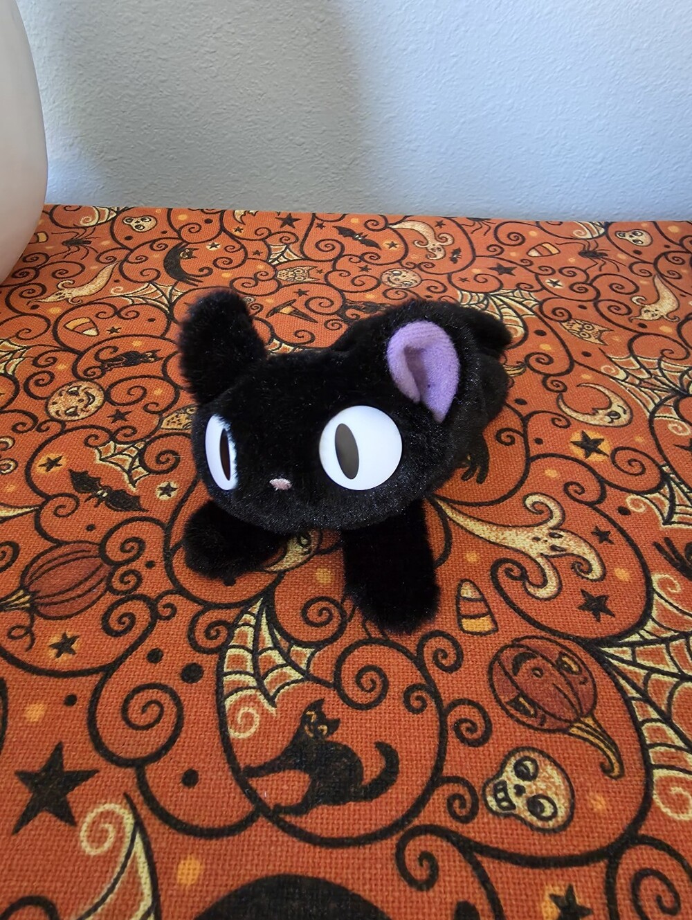 Studio Ghibli Kiki's Delivery Service - 6" Jiji Fluffy Beanbag, Studio Ghibli